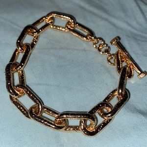 ALLSAINTS CHAIN LINK NWT BRACELET GOLD TONE